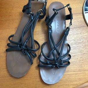 Black Strappy Sandal